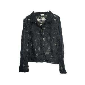 Erin London Women's Button Up Shirt Size Large